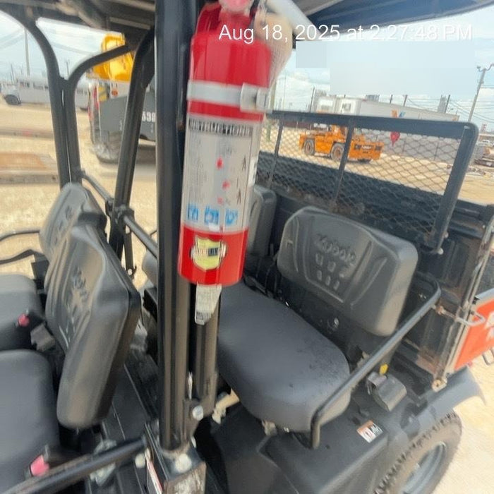 Kubota RTV-X1140W-H Canopy, 4-Seater, Diesel, Windshield Acrylic Clear, Strobe Light, Backup Alarm