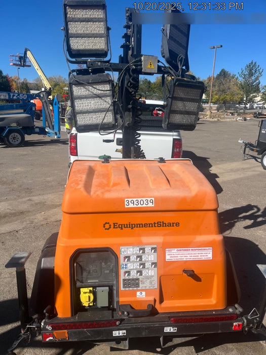 2024 Generac MLT2 Diesel, Flex Switch 120V Input, Powerzone Controller, 
(4) 320W LED Lights, 4kW Generator, 39.9 Gal Fuel Tank, 2" Ball, T3