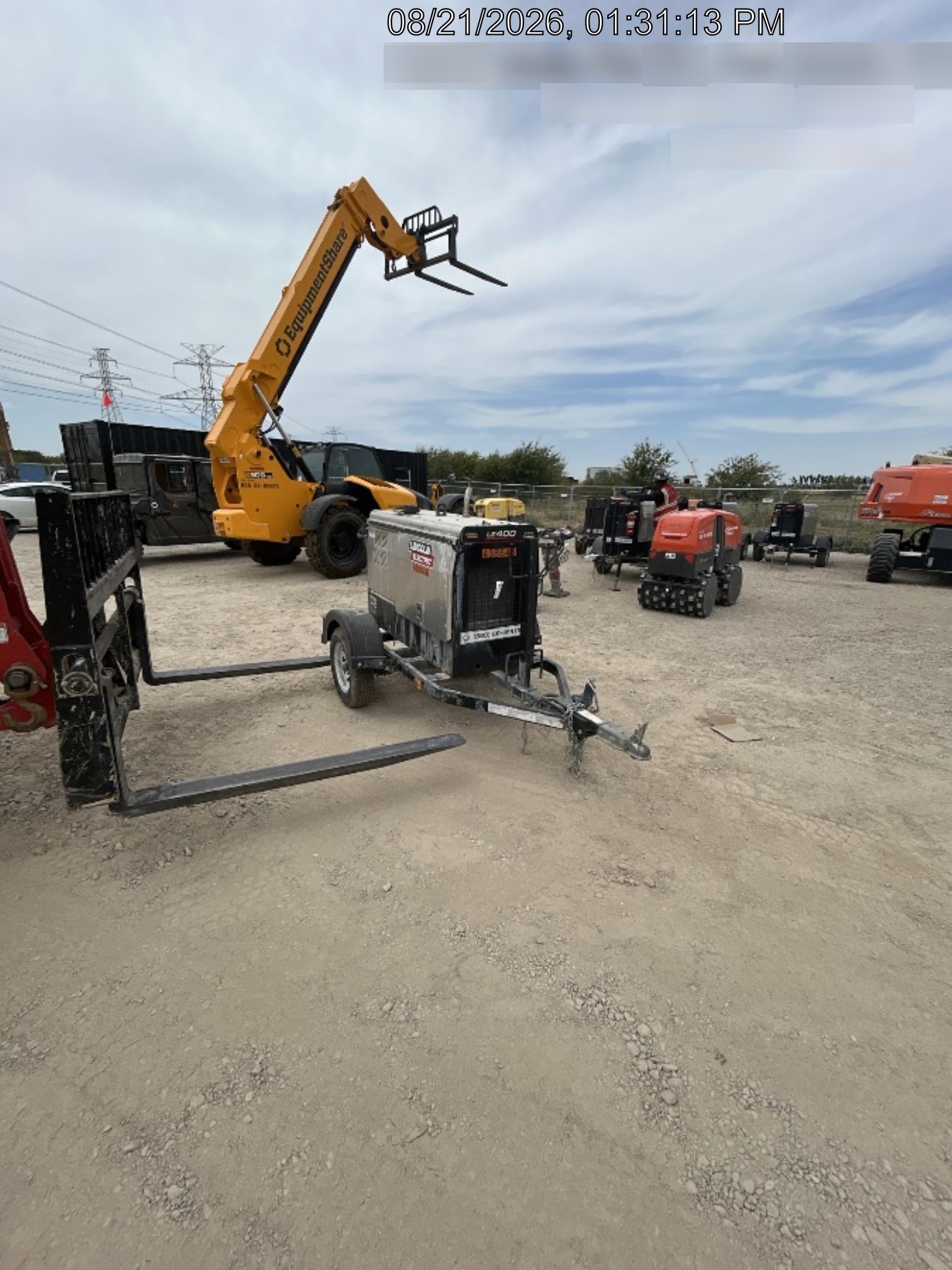 2024 Lincoln Electric LE400 Kubota V1505, Trlr, Cable Rack, Light Kit, ES Decals, T3