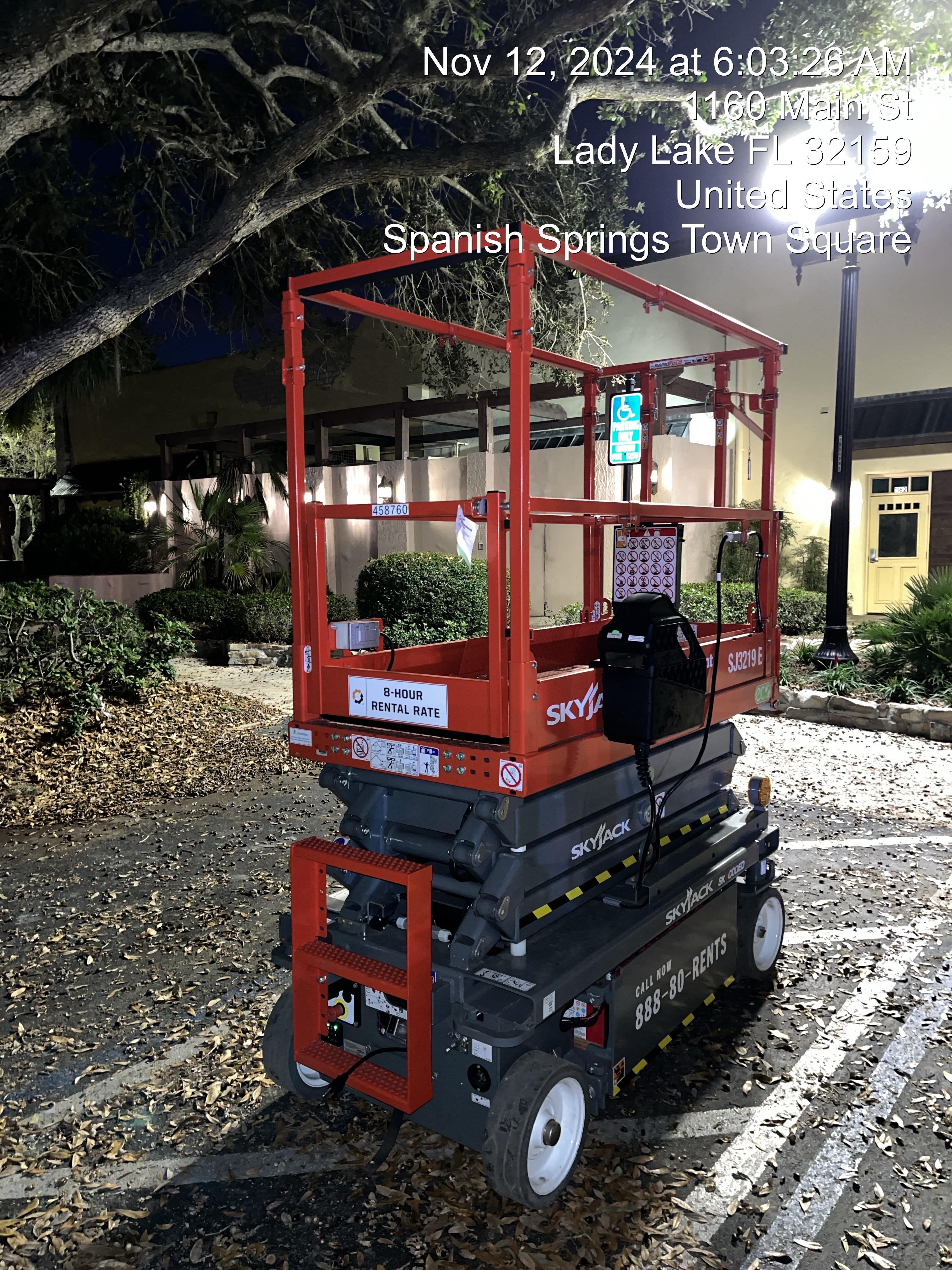2024 Skyjack SJ3219 Electric Drive, Sld NM Tires, DBcns, RFRails, Power to Platform, T3 + Access Control