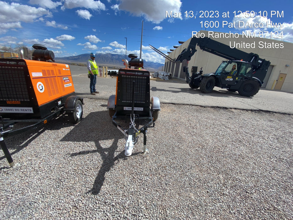 2022 Lincoln Electric Vantage 549X Crosslink Technology, Trailer Mounted, ES Decals, T3