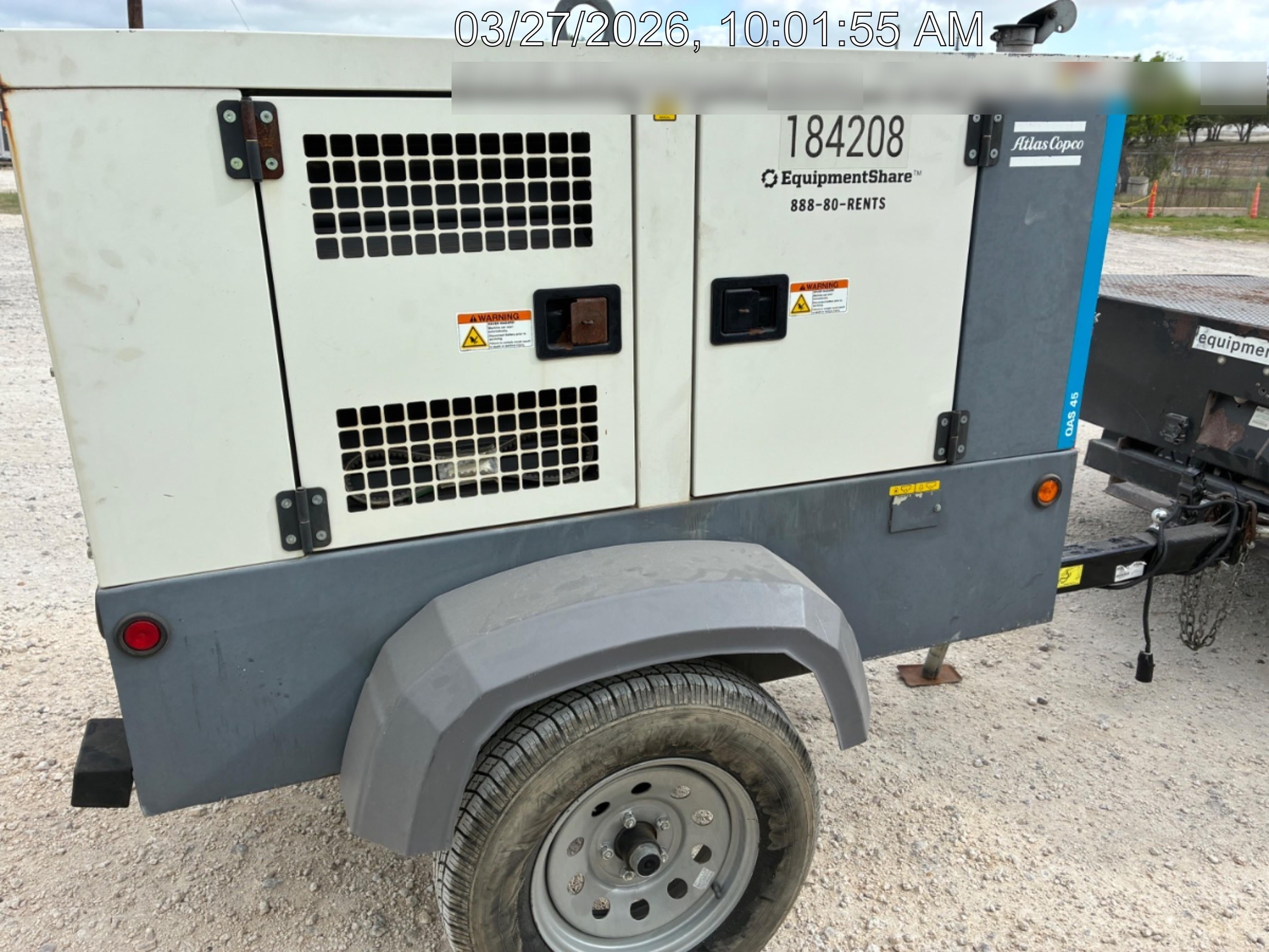 2021 ATLAS COPCO QAS45 CWK