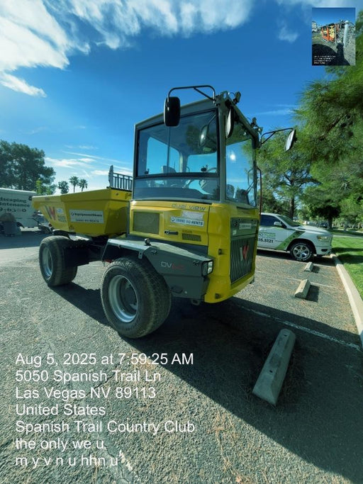 2025 WACKER NEUSON DV605 Cab Turf Tires