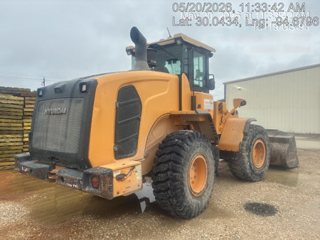 2018 Hyundai HL940 HL 940 Wheel loader, Werk Brau JRB quick coupler, 2.5 yd bucket, and Forks