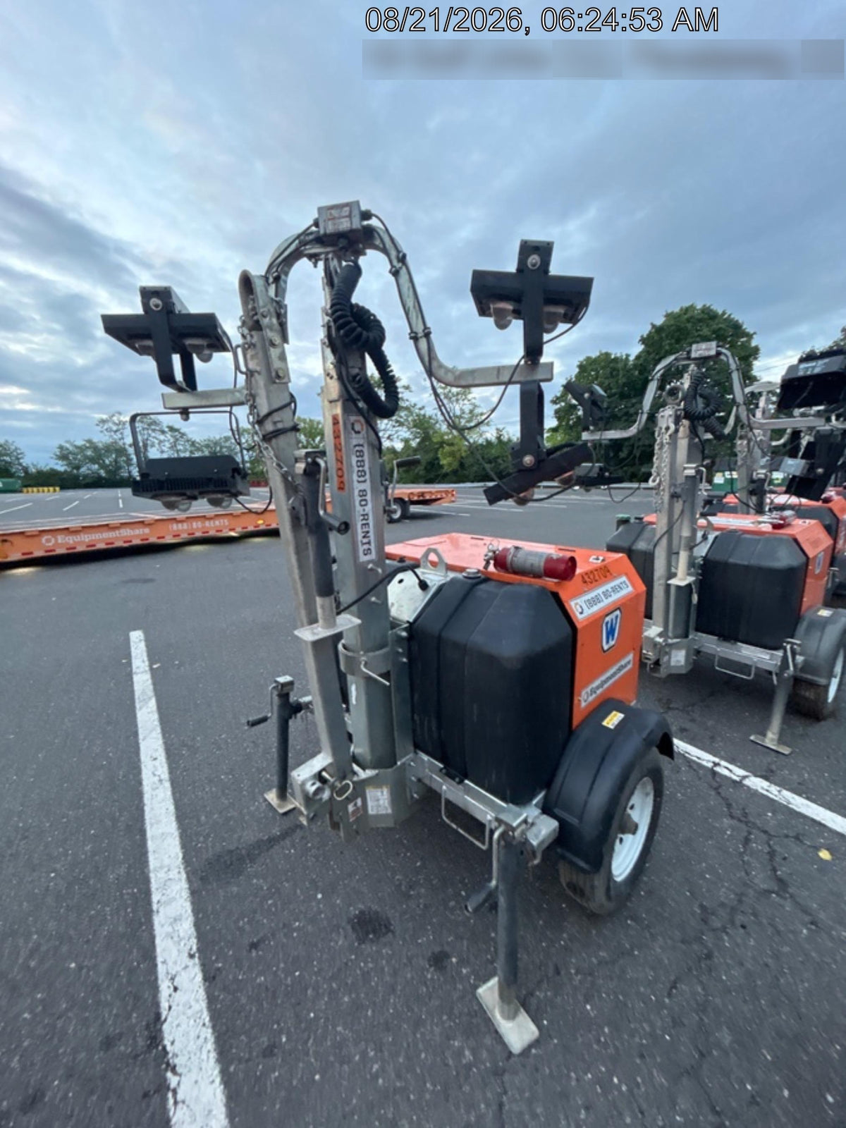 2024 Wanco WLTT-4MM4K Diesel, Deep Sea Controller, Shore Power Plug, Auto Start, (4) 350W LED Floodlights, 4kW Generator, 60 Gal Fuel Tank, 2" Ball, T3