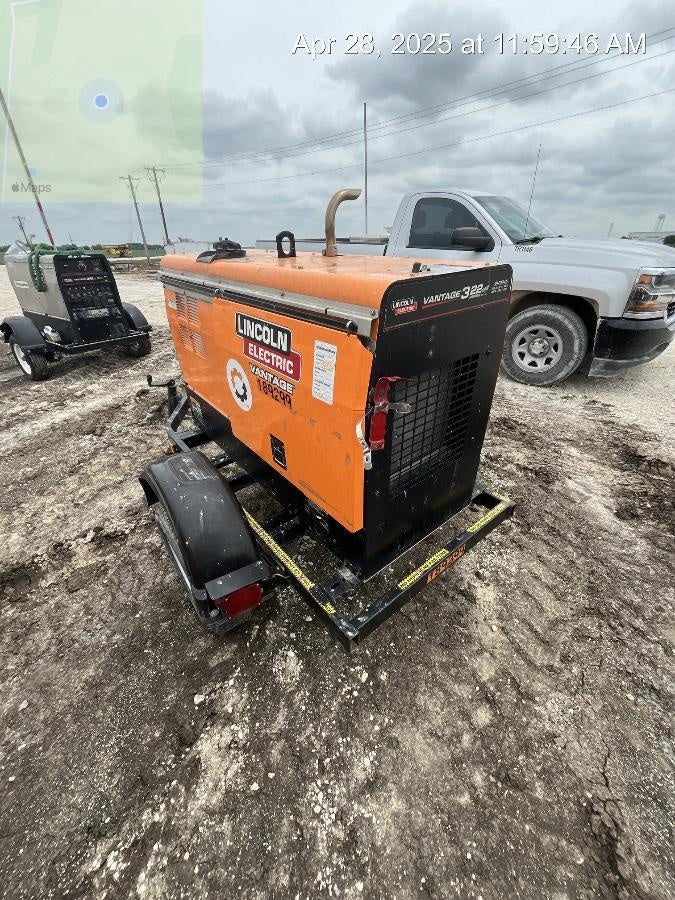 2022 Lincoln Electric LE400 Kubota V1505, Trlr, Cable Rack, Light Kit, ES Decals, T3