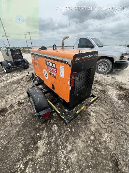 2022 Lincoln Electric LE400 Kubota V1505, Trlr, Cable Rack, Light Kit, ES Decals, T3