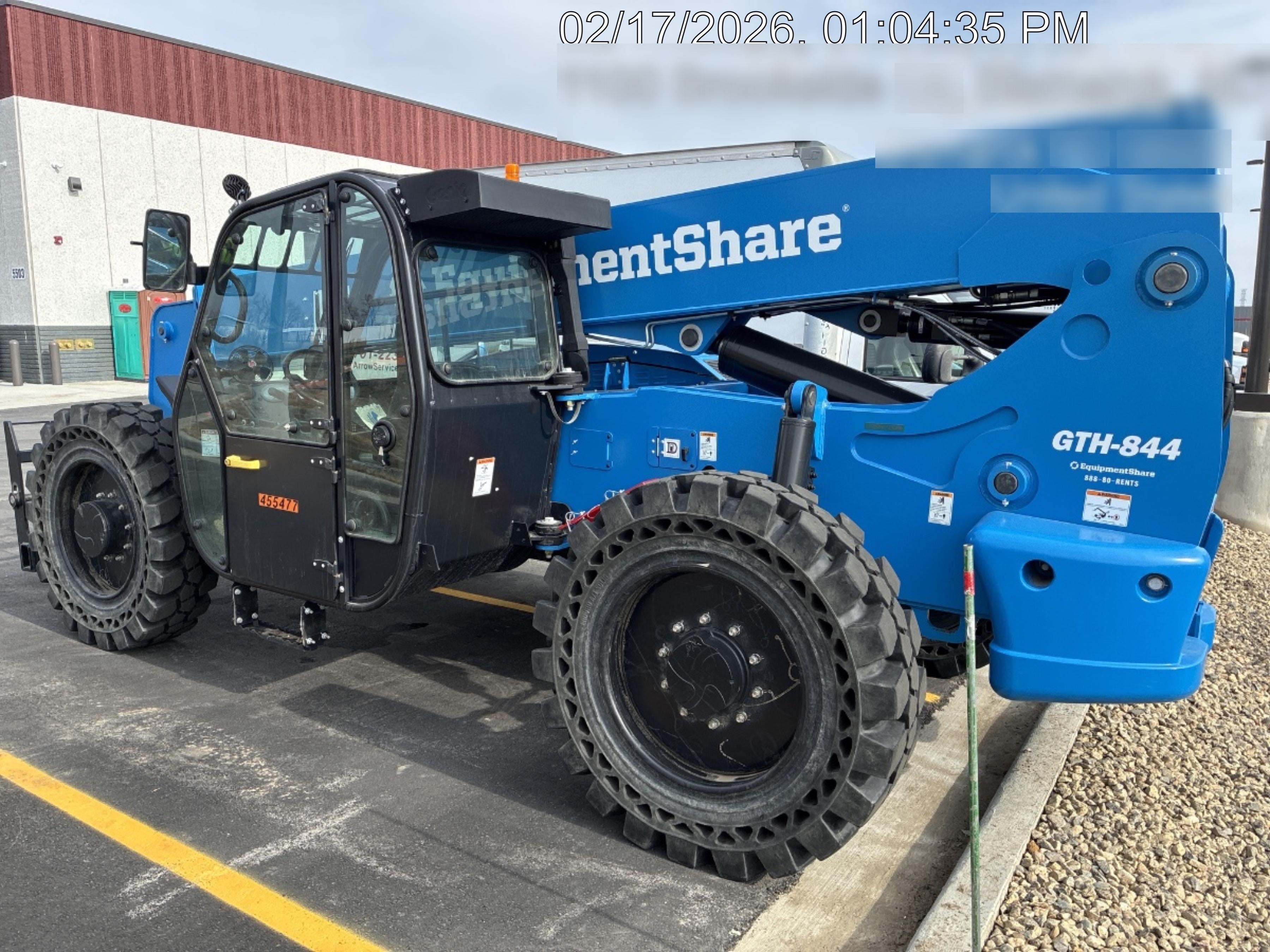 2024 Genie GTH-844 74Hp Dsl, Cab/Heat/Air, Sld Tires, LED WL, Bcn, L Hook, T3 + Access Control