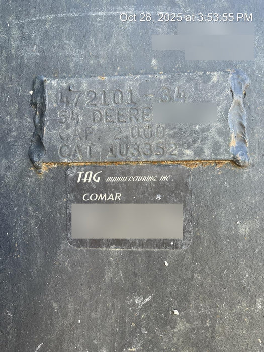 2025 JOHN DEERE 54" Bucket, Excavator 66,000 - 75,000 John Deere