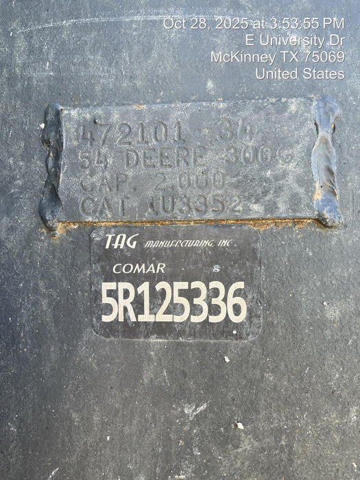 2025 JOHN DEERE 54" Bucket, Excavator 66,000 - 75,000 John Deere