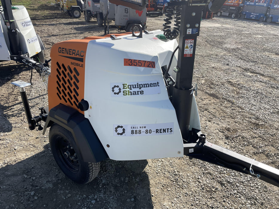 2023 Generac MLT2 Diesel, Flex Switch 120V Input, Powerzone Controller, 
(4) 320W LED Lights, 4kW Generator, 39.9 Gal Fuel Tank, 2" Ball, T3