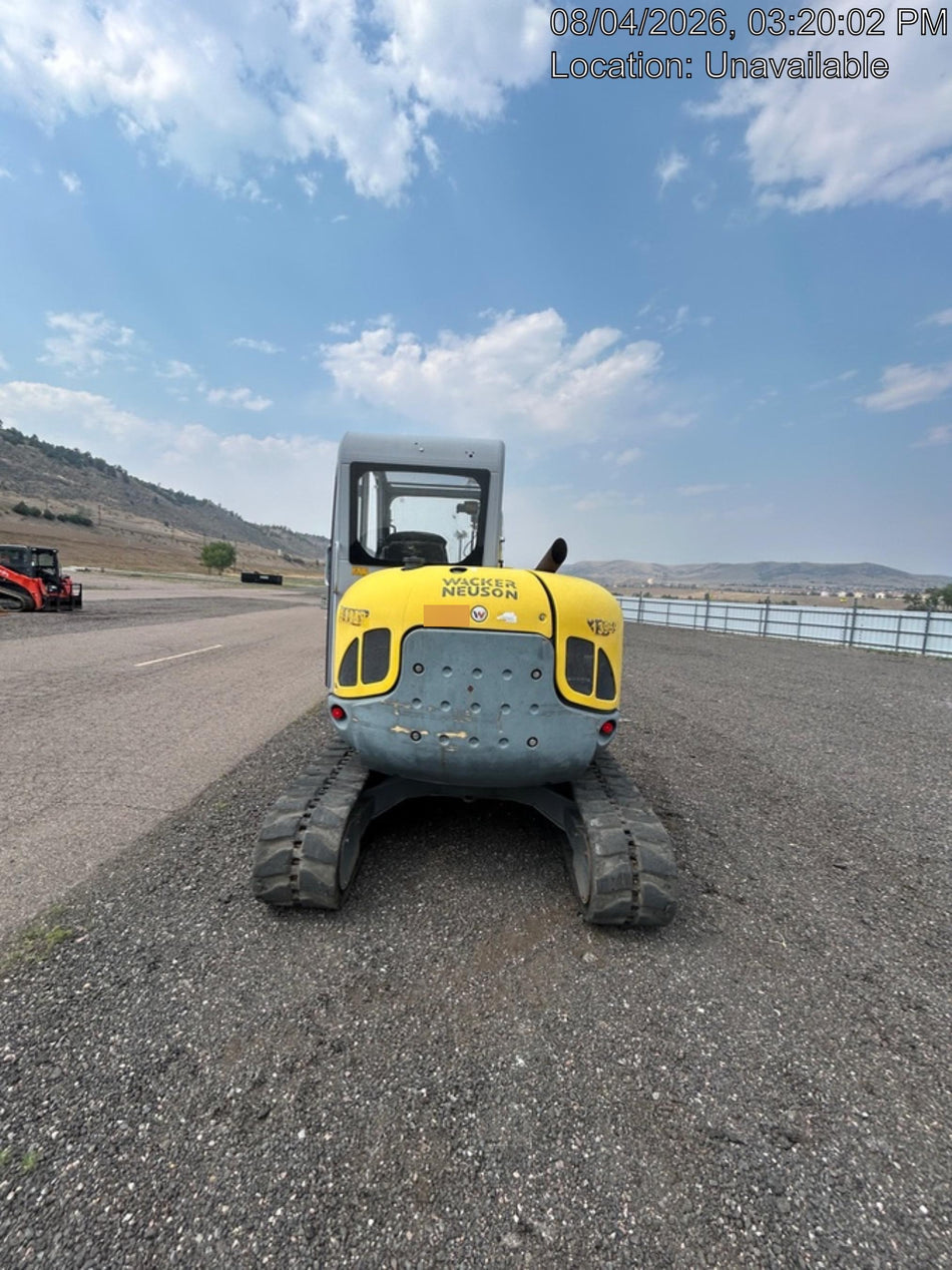 Wacker Neuson EZ38 EZ38 8K Track Excavator, TRK, LGD, CANOPY,  Bucket