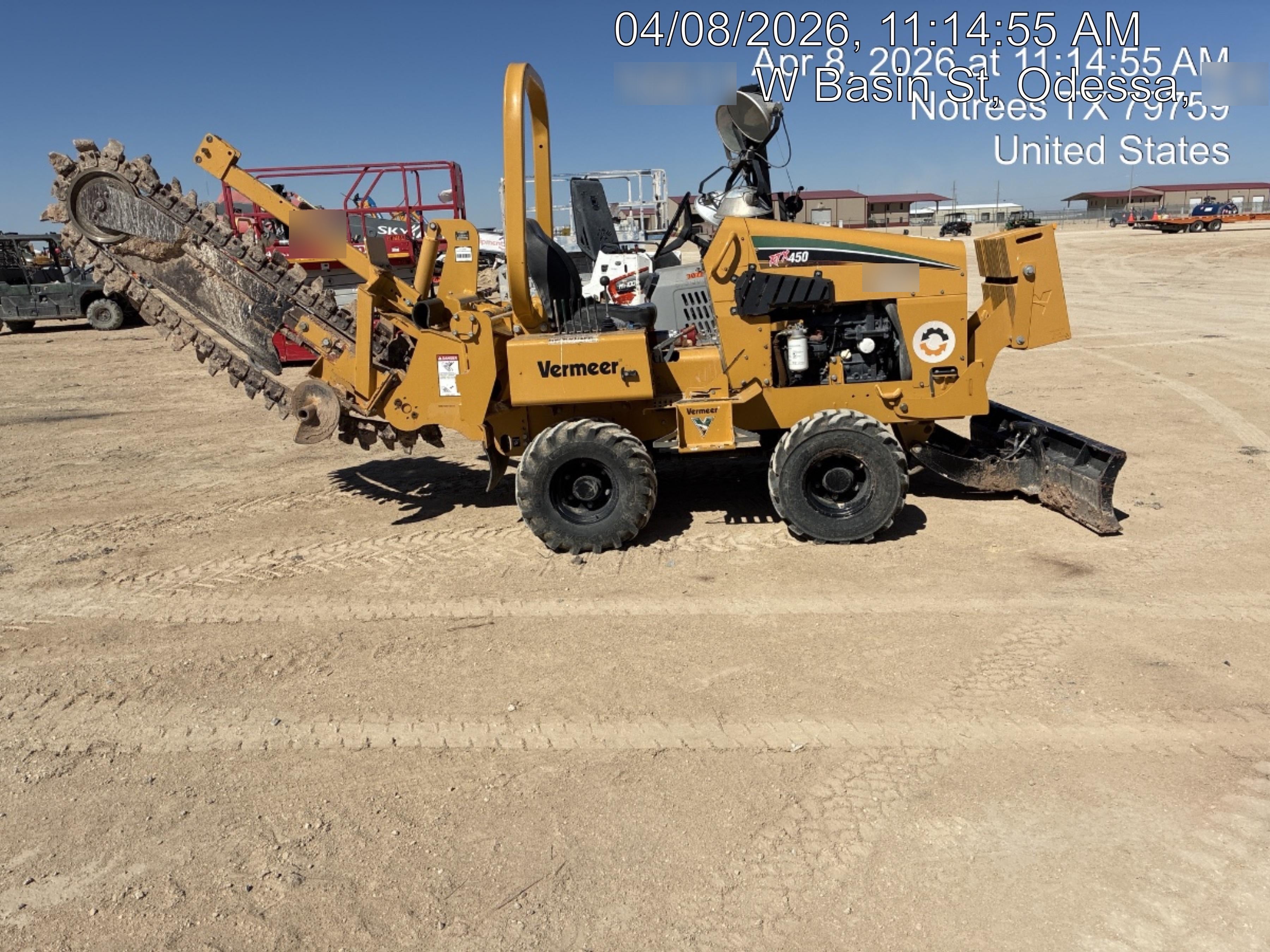 2019 VERMEER RTX450