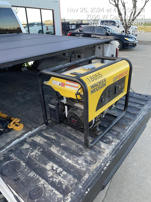 2018 WACKER NEUSON GP2500A