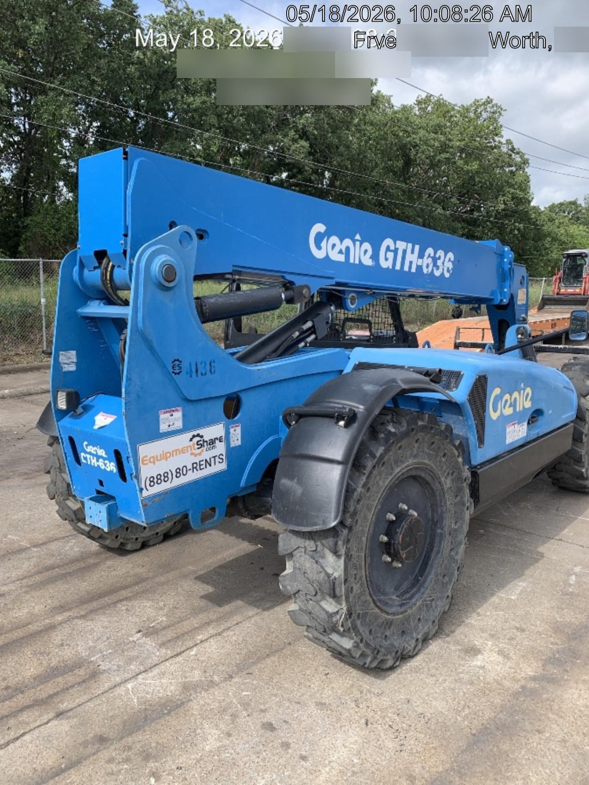 2017 GENIE GTH-636