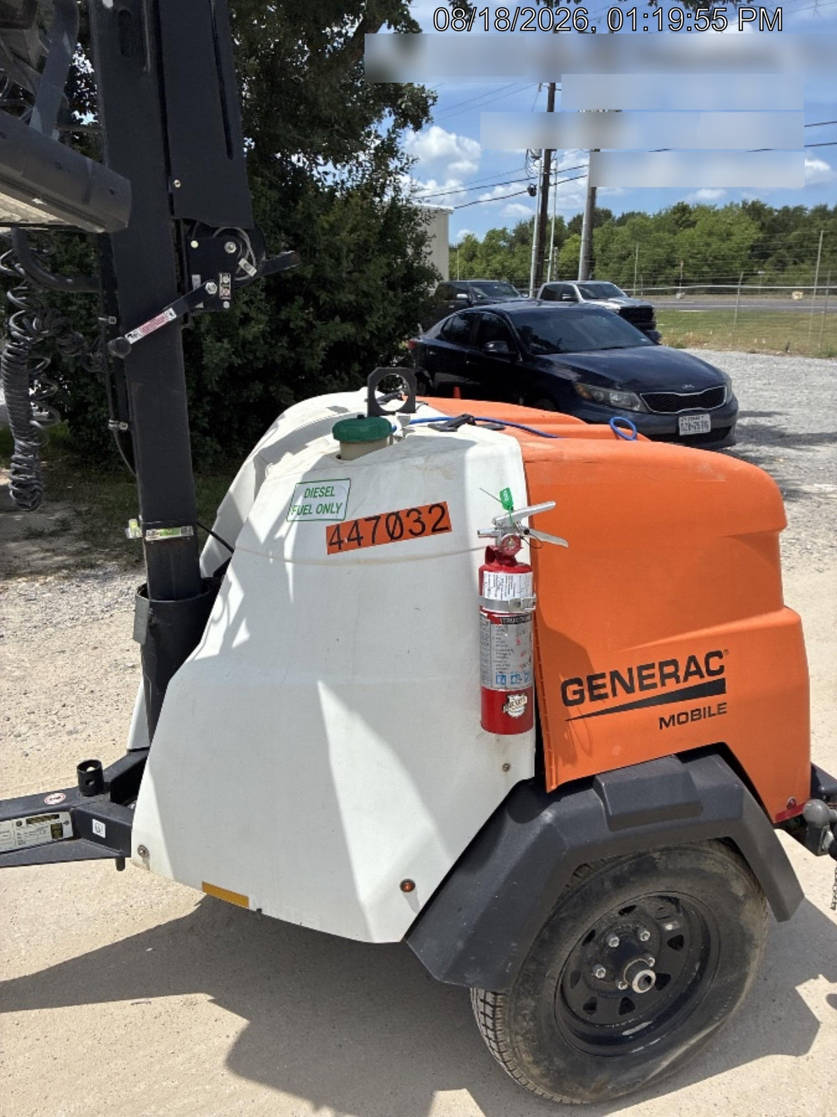 2024 Generac MLTS-4 2.4kW, Mitsu Eng, Analog, LED, Diesel.
