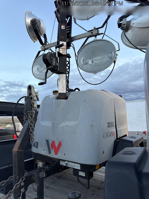 2018 Wacker Neuson LTV6K-MH Wacker Neuson LTV6K Mobile Light Tower w/Fuel Level Sensor Installed