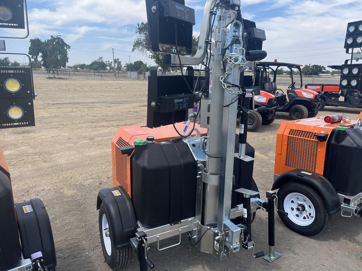 2024 Wanco WLTT-4MM4K Diesel, Deep Sea Controller, Shore Power Plug, Auto Start, (4) 350W LED Floodlights, 4kW Generator, 60 Gal Fuel Tank, 2" Ball, T3