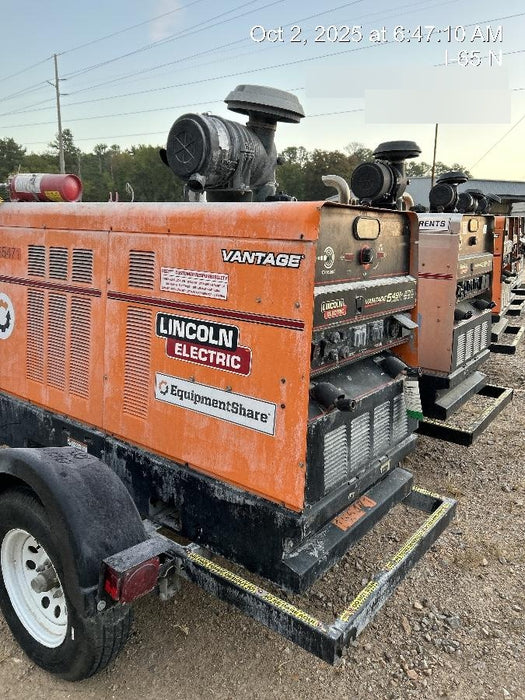 2021 Lincoln Electric Vantage 549X Ready Pak 3, ORANGE (includes trailer, cable rack, fender light kit)