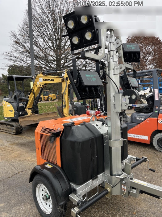 2024 Wanco WLTT-4MM4K Diesel, Deep Sea Controller, Shore Power Plug, Auto Start, (4) 350W LED Floodlights, 4kW Generator, 60 Gal Fuel Tank, 2" Ball, T3