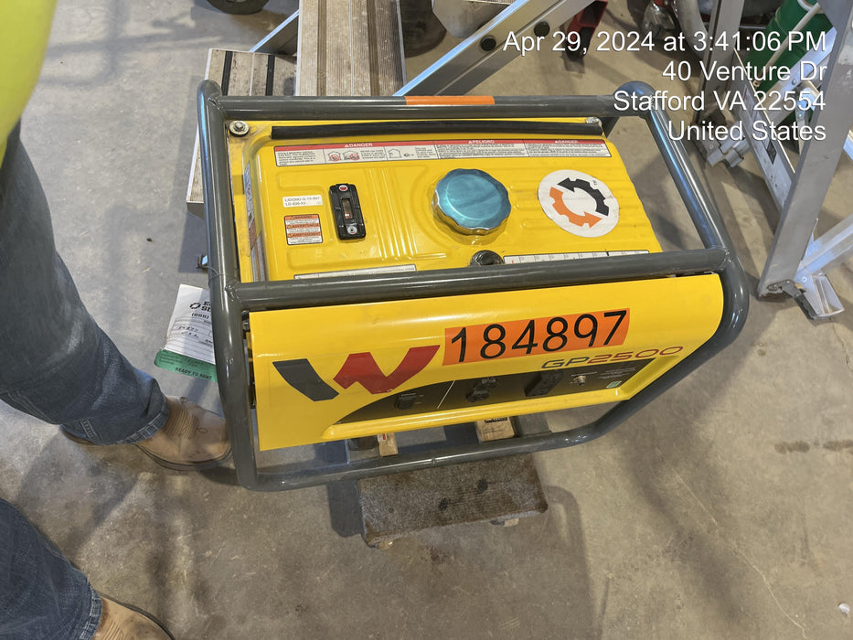 2021 WACKER NEUSON GP2500A