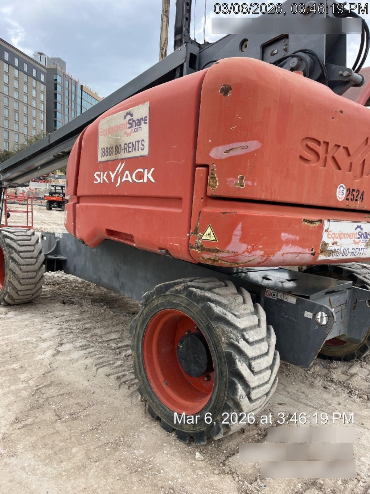 2016 SKYJACK SJ86T