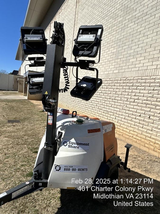 2023 Generac MLT2 Diesel, Flex Switch 120V Input, Powerzone Controller, (4) 320W LED Lights, 4kW Generator, 39.9 Gal Fuel Tank, 2" Ball, T3