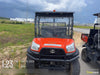 2021 Kubota RTV-X1140W-H Plastic Canopy, Windshield Acrylic Clear, LED Strobe Light, Wire Harness Kit, Back up Alarm