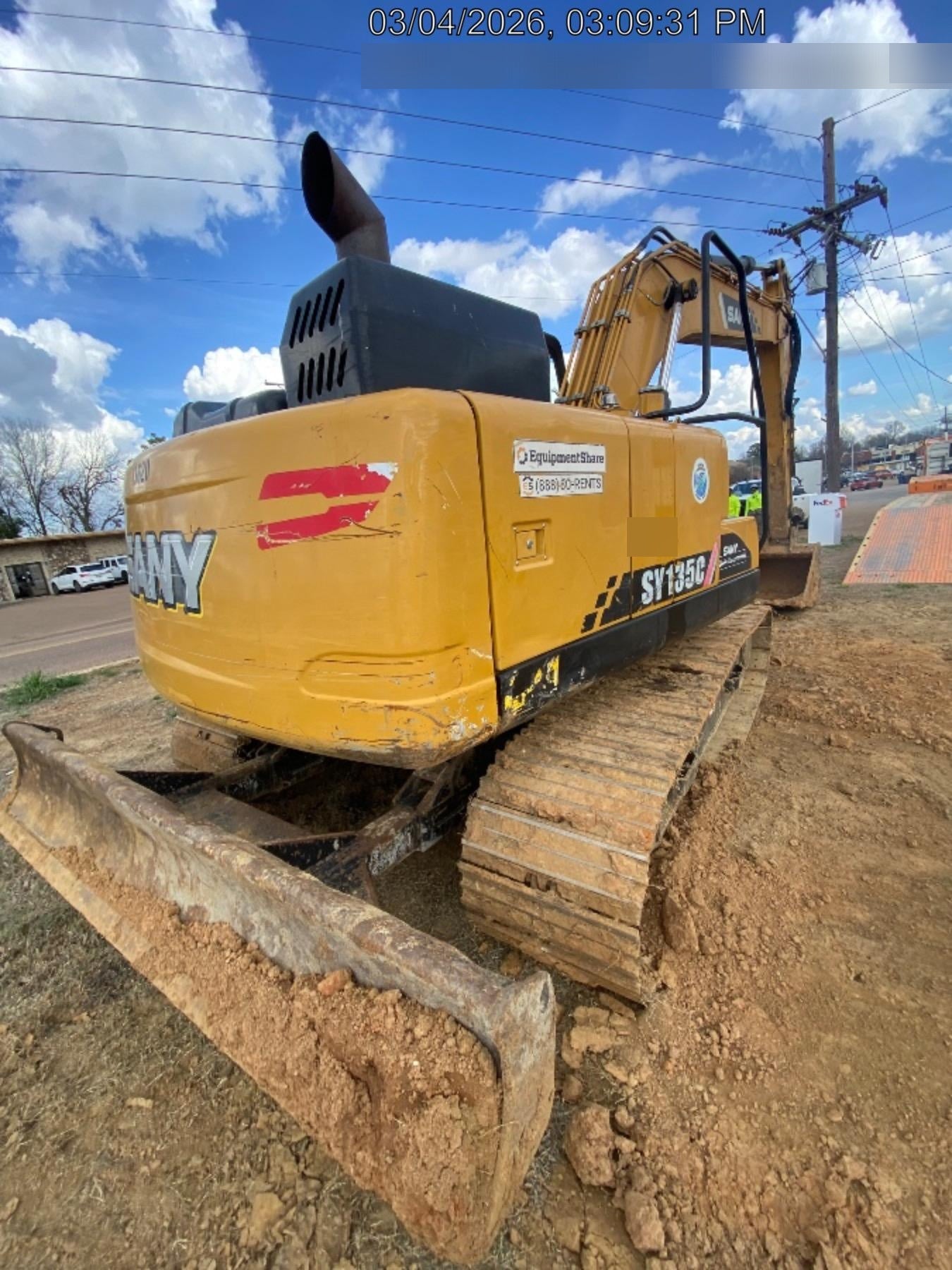 2018 SANY SY135C