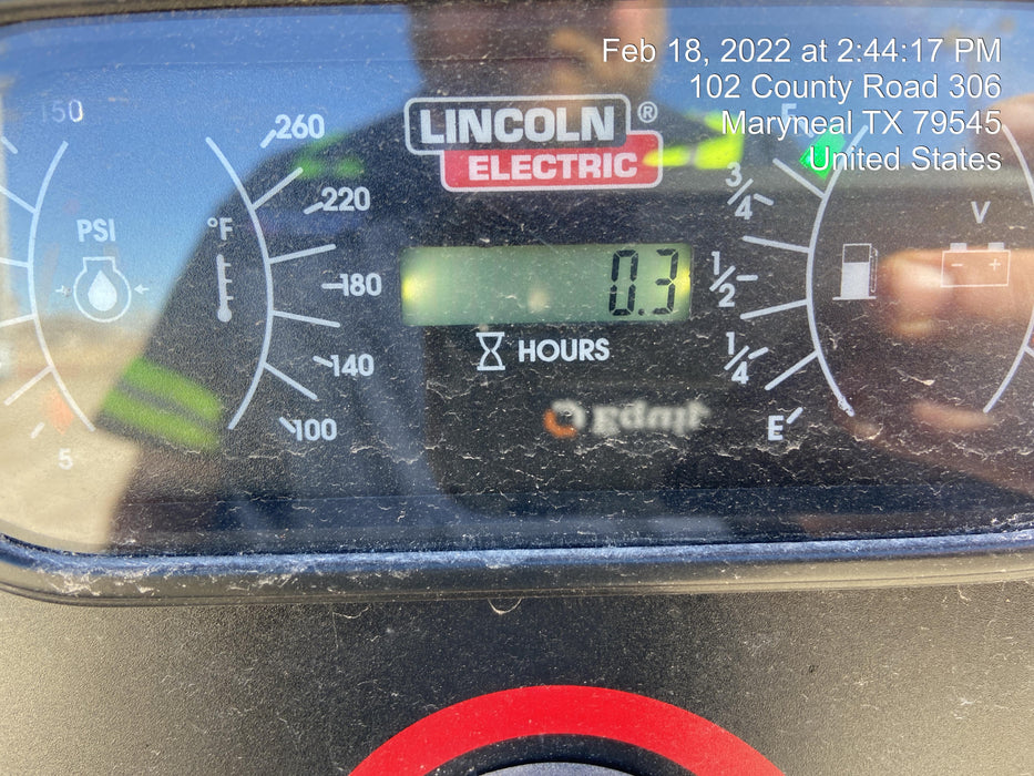 2021 Lincoln Electric Vantage 549X Ready Pak 3, ORANGE (includes trailer, cable rack, fender light kit)