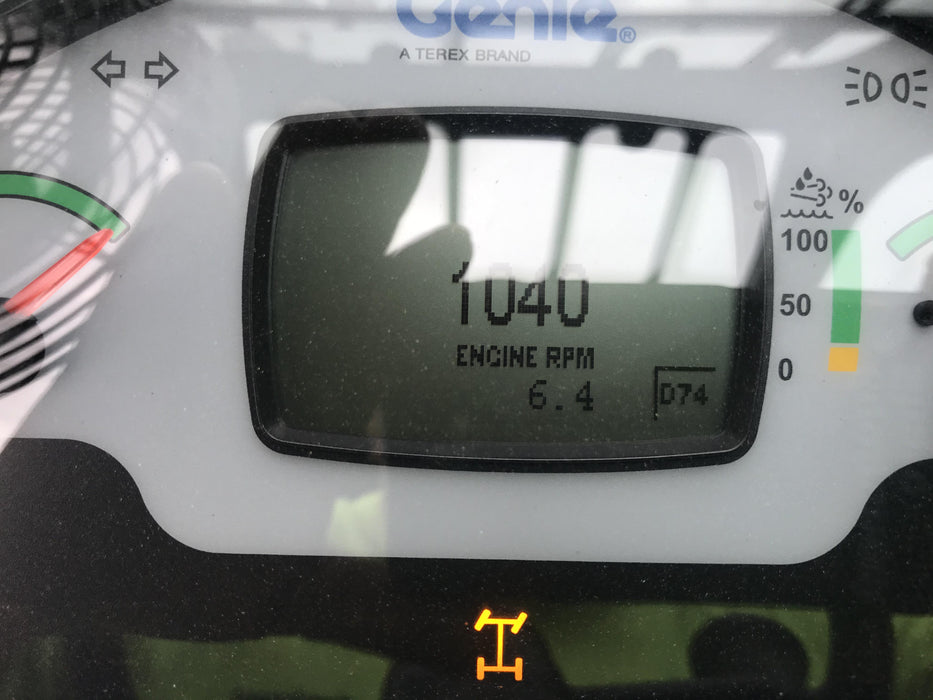 2020 Genie GTH-844 Cab/Heat/Air, Solid Tires, Work Lights, Beacon, Aux Hydraulics, Back up Alarm, Lifting Eye