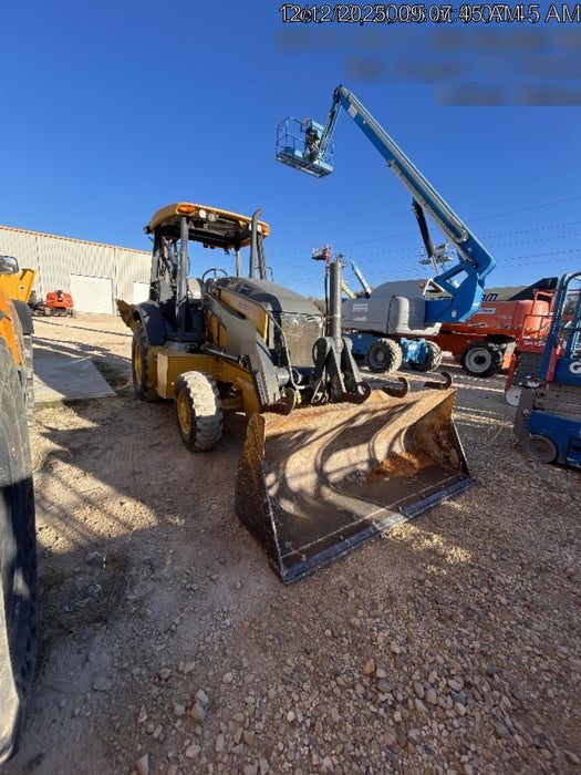 2020 John Deere 310LEP Canopy, 4WD, Standard Stick, Pilot Controls, 2 Way Hydraulics, TAG Manual QC