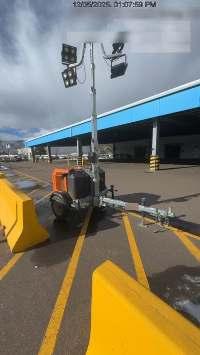 2024 Wanco WLTT-4MM4K Diesel, Deep Sea Controller, Shore Power Plug, Auto Start, (4) 350W LED Floodlights, 4kW Generator, 60 Gal Fuel Tank, 2" Ball, T3