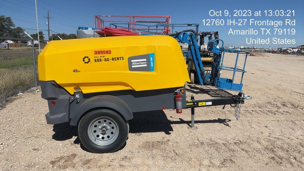 2023 ATLAS COPCO XAS188 CWK