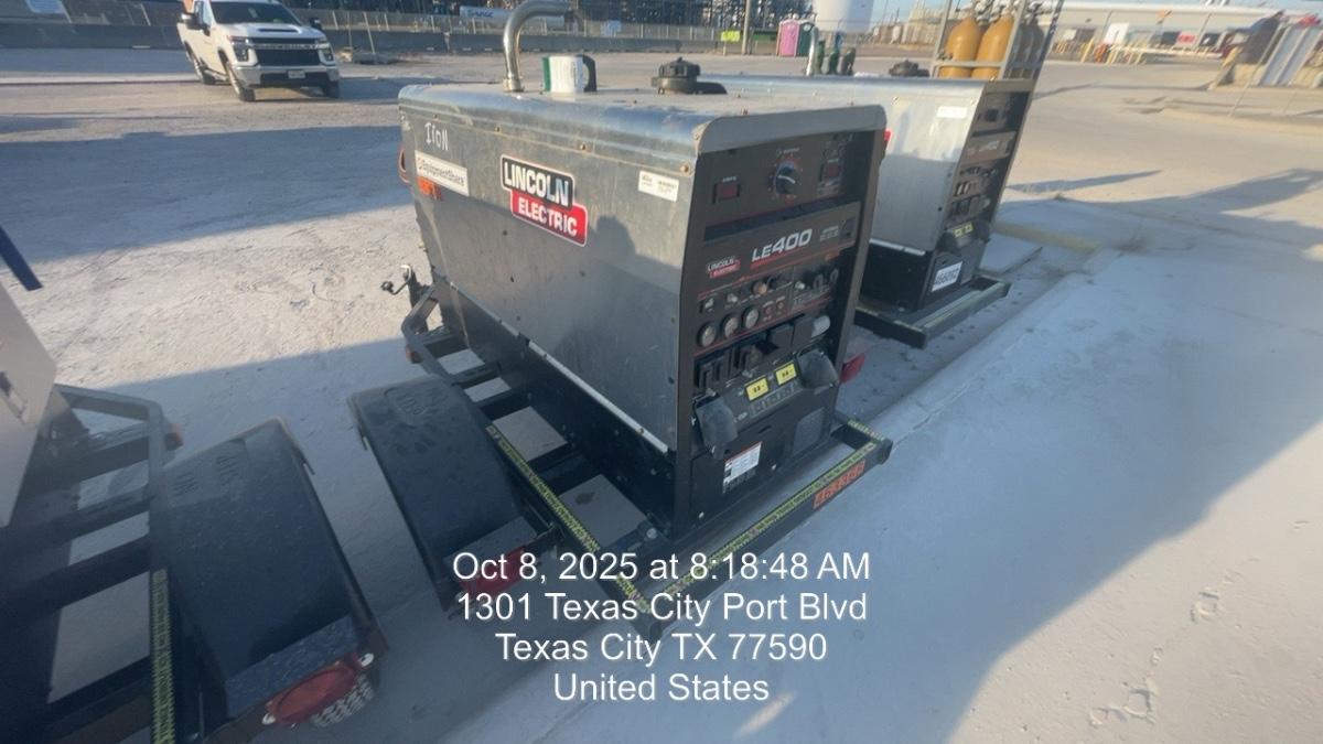 2024 Lincoln Electric LE400 Kubota V1505, Trlr, Cable Rack, Light Kit, ES Decals, T3