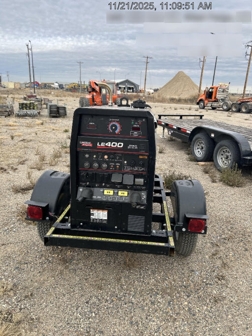 2024 Lincoln Electric LE400 Kubota V1505, Trlr, Cable Rack, Light Kit, ES Decals, T3