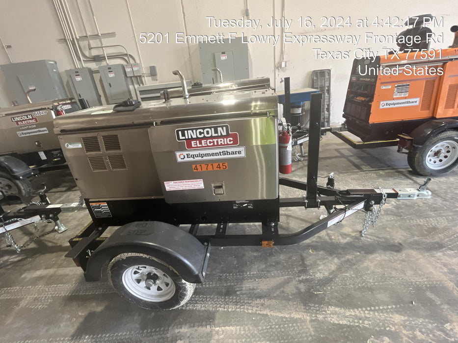 2024 Lincoln Electric LE400 Kubota V1505, Trlr, Cable Rack, Light Kit, ES Decals, T3