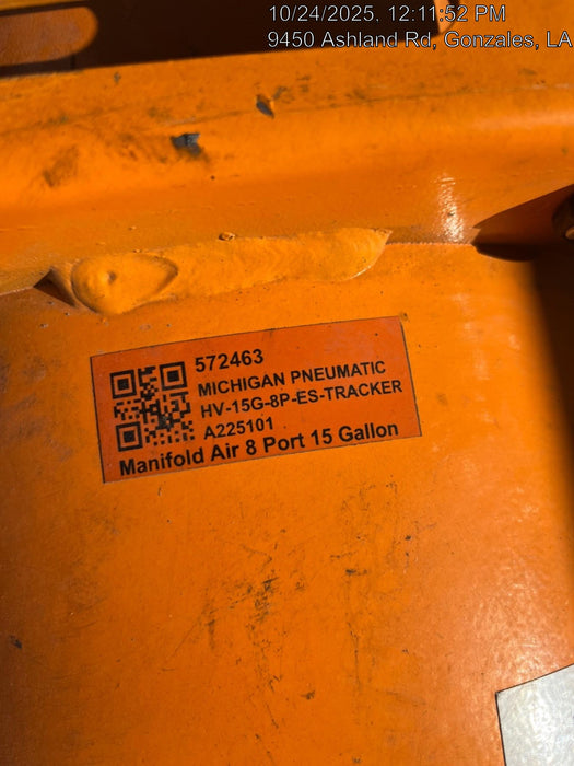 2025 MICHIGAN PNEUMATIC HV-15G-8P-ES-TRACKER