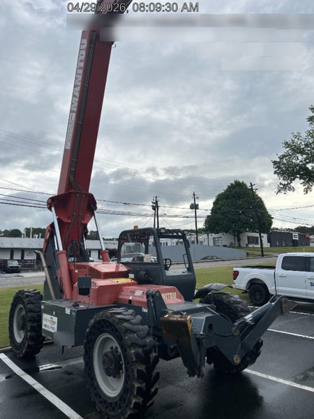 2018 Manitou MTA10055 Manitou MTA 10055 w/Open ROPS, Work Lights/Strobe, Aux Hyd, Solid Tires, Lift Hook, 66" Carriage, 60" Forks