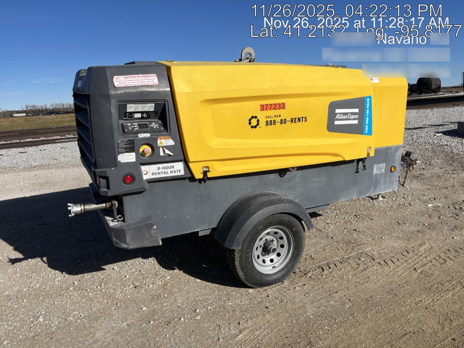 2023 ATLAS COPCO XAS 400-150 PACE