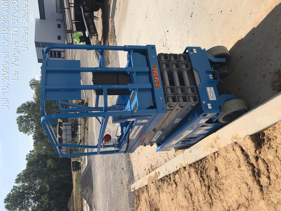 2020 Genie GS-1930 Fixed rails with chain entry gate - Pre A92.20