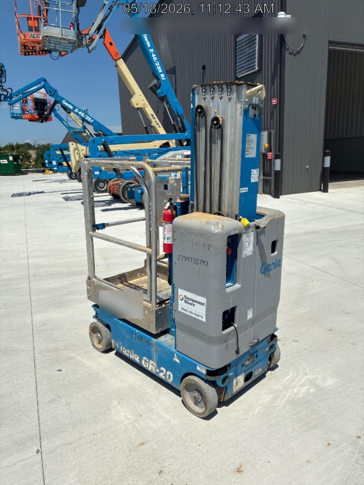 2020 GENIE GR-20