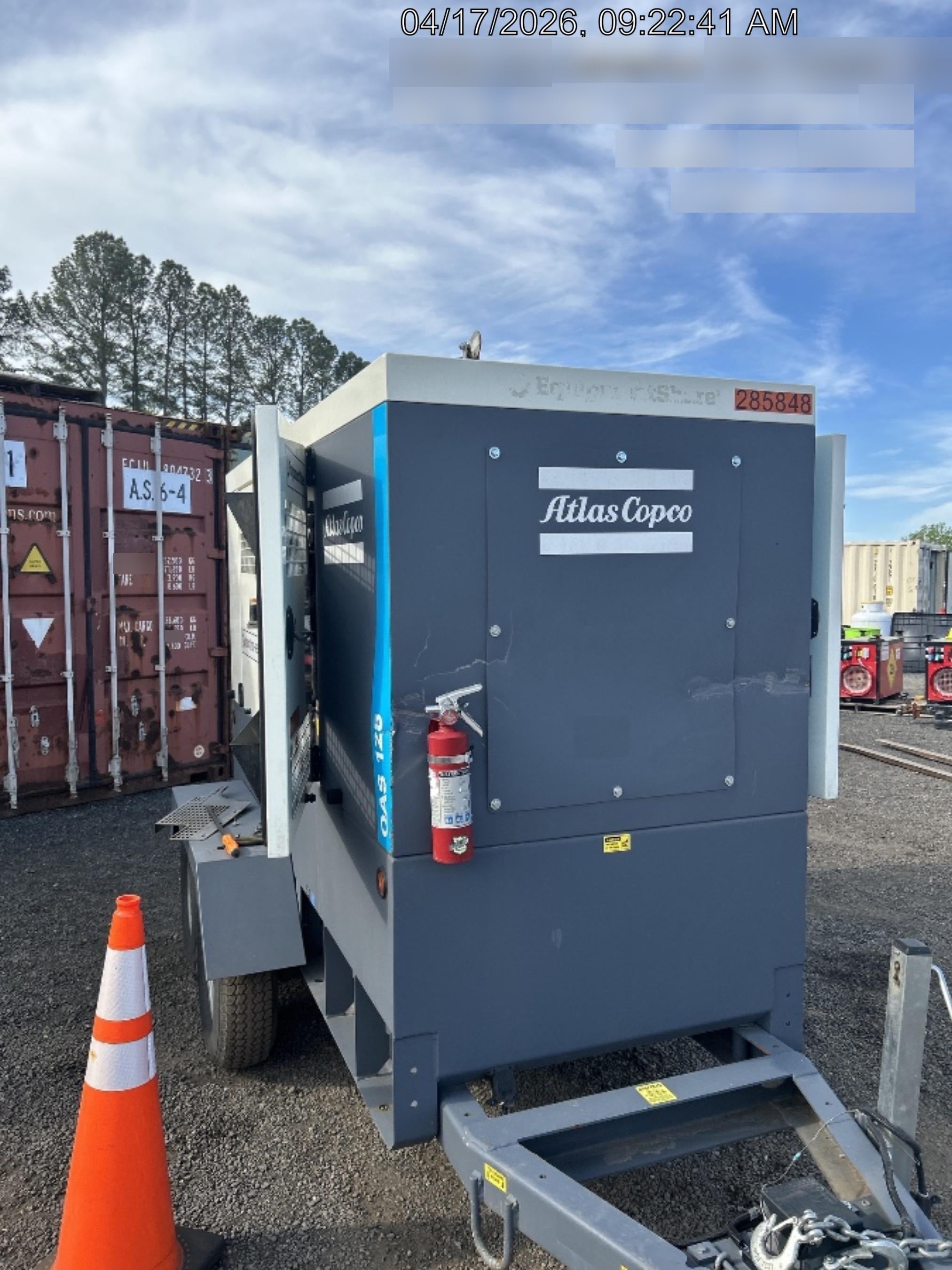 2022 ATLAS COPCO QAS 125