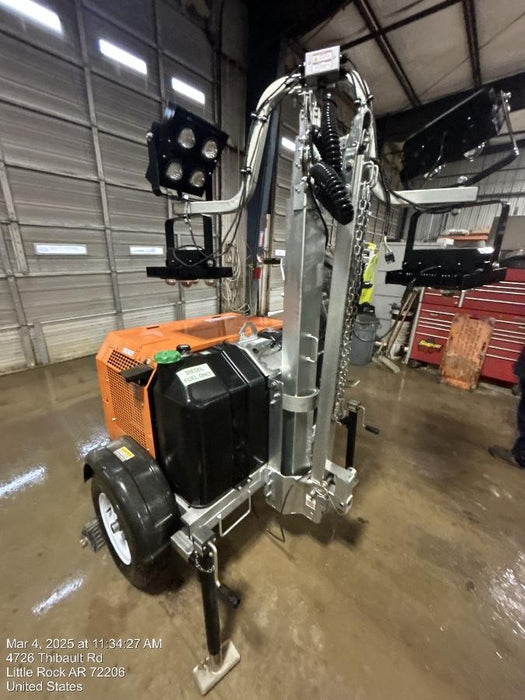 2024 Wanco WLTT-4MM4K Diesel, Deep Sea Controller, Shore Power Plug, Auto Start, (4) 350W LED Floodlights, 4kW Generator, 60 Gal Fuel Tank, 2" Ball, T3