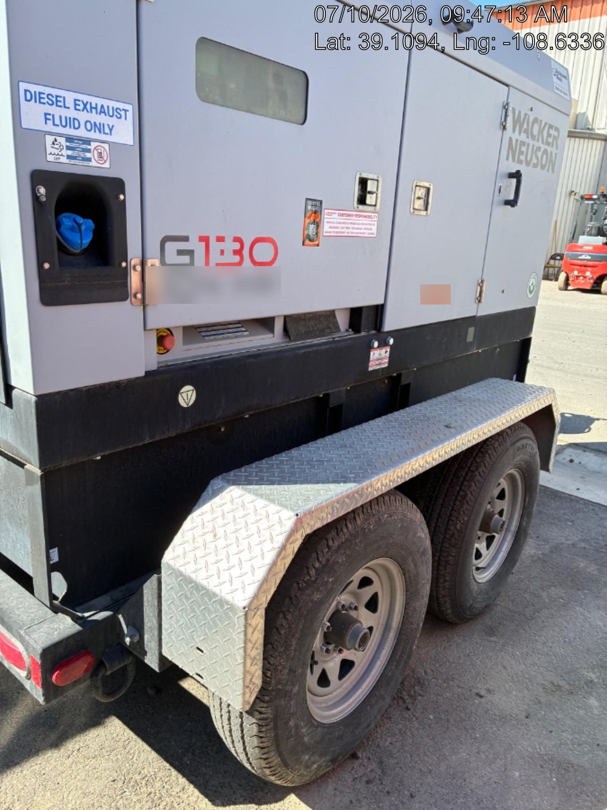 2019 WACKER NEUSON G130