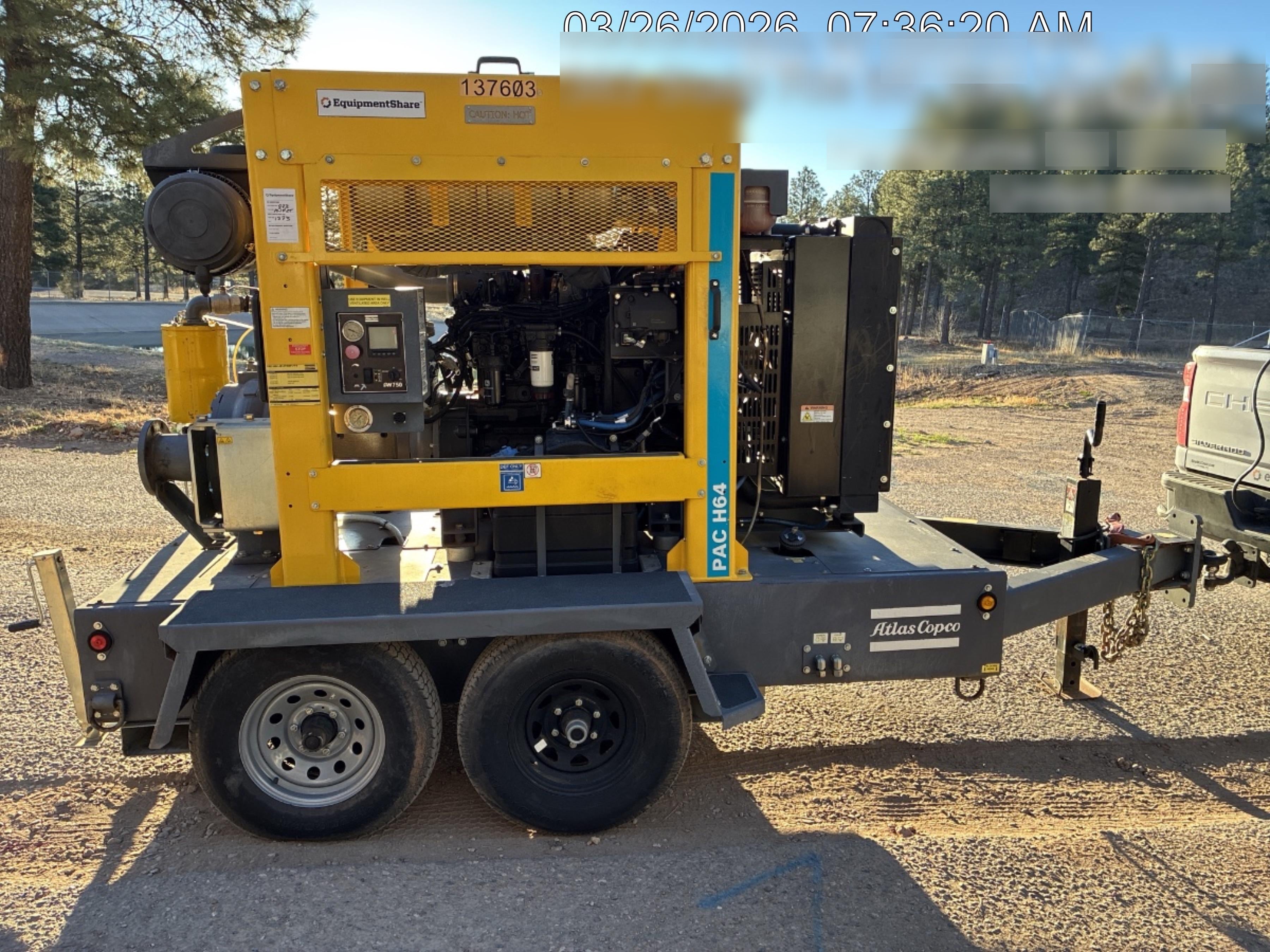 2021 ATLAS COPCO PAC H64 JD