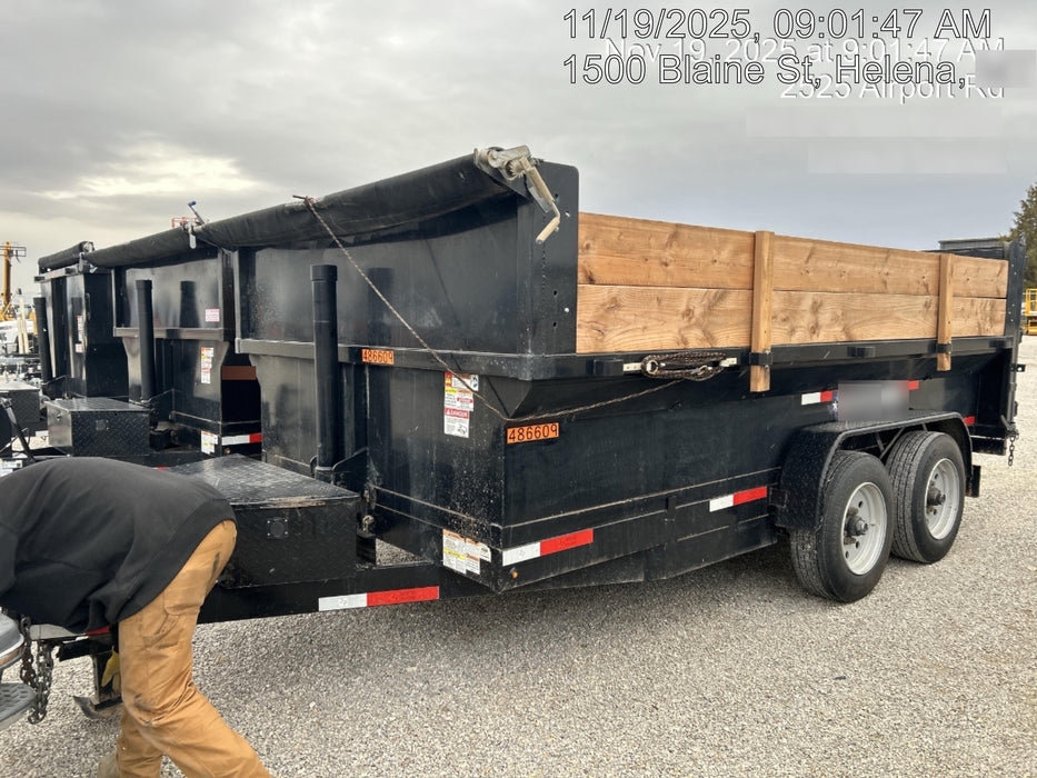 2025 TEXAS PRIDE TRAILERS DT714416KBP