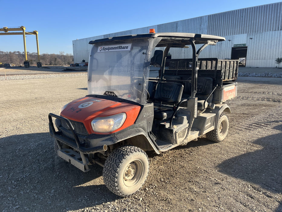 2022 Kubota RTV-X1140W-H Plastic Canopy, Windshield Acrylic Clear, LED Strobe Light, Wire Harness Kit, Back up Alarm