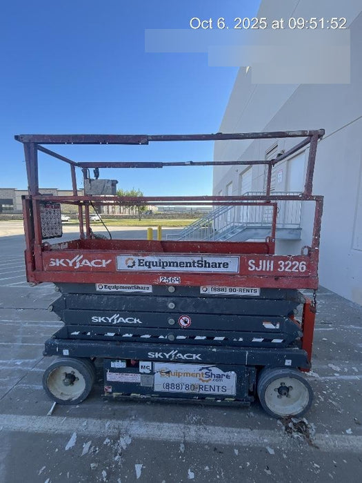 2016 Skyjack SJIII-3226 Standard Options