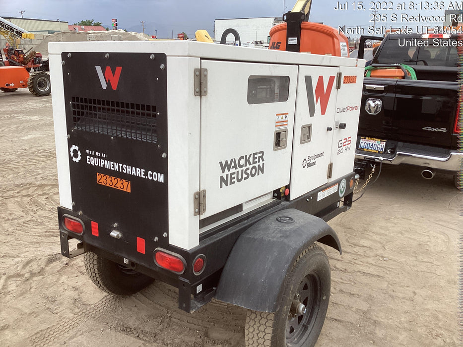2022 WACKER NEUSON G25